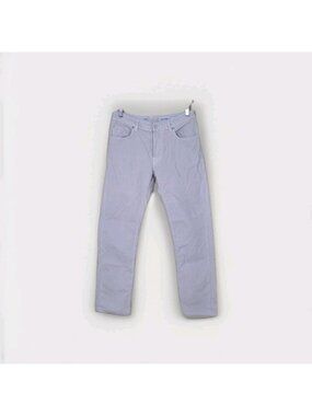 Jacob Cohen Bard Corduroy Pants Mens 32x29 Dove Gray Slim Fit Italy Luxury Edgy